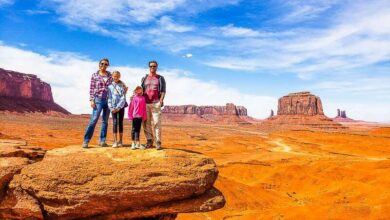Monument Valley in the American southwest attraction