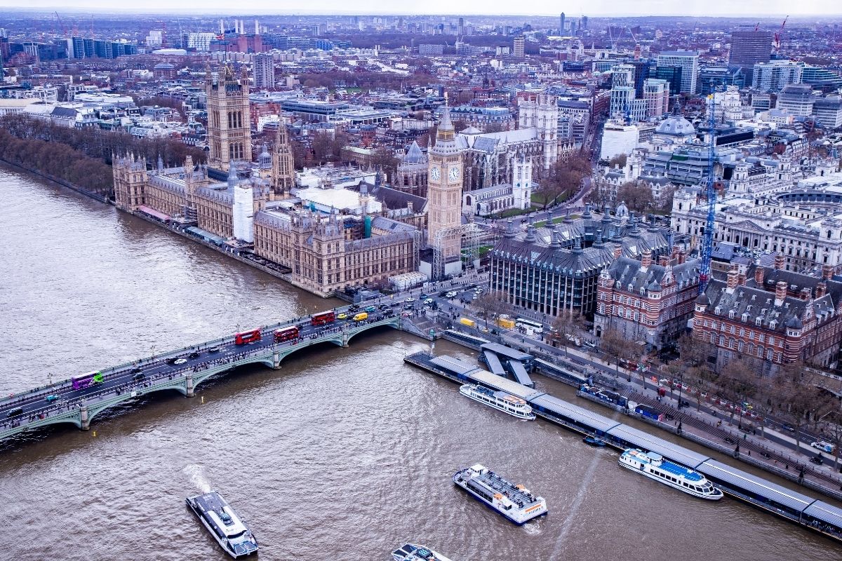 15 der besten Aussichten in London (von oben und unten)