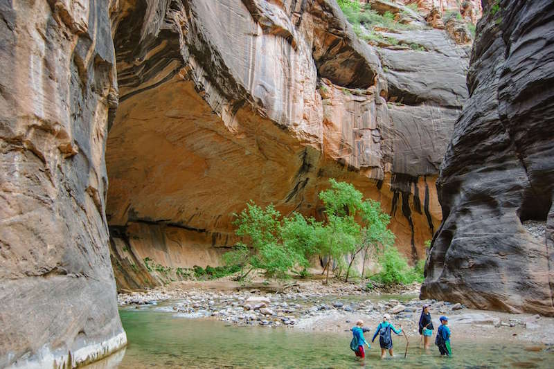 18 hilfreiche Tipps für die Zion Narrows Wanderung mit Kindern