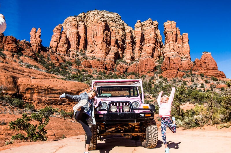 Eine spannende Broken Arrow Sedona Pink Jeep Tour erleben