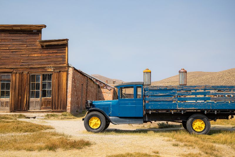 Bodie Ghost Town, Kalifornien: Der Wilde Westen in der Zeit eingefroren.