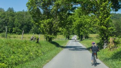 Cades Cove, Tennessee bike ride Great Smoky Mountains National Park