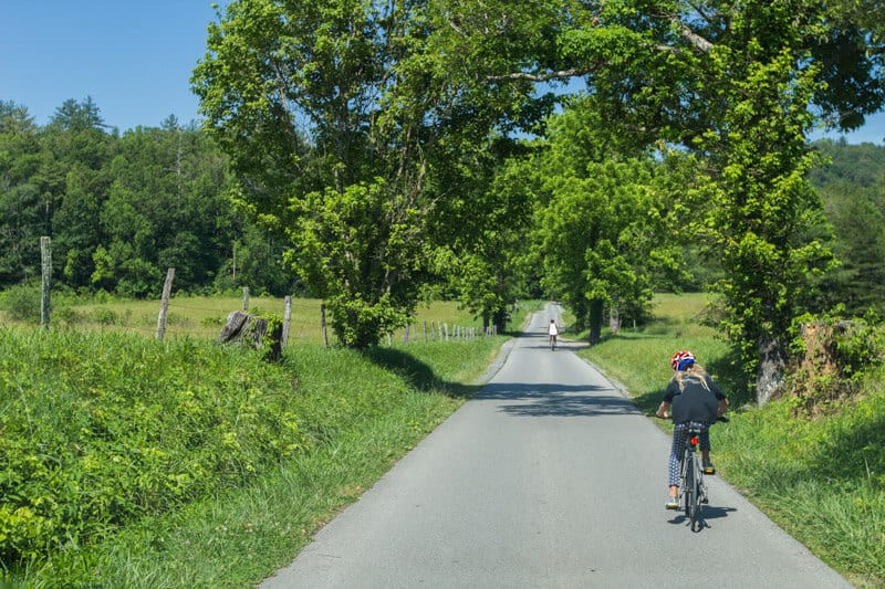 Cades Cove Fahrradtour, Great Smoky Mountains Nationalpark – wir haben Bären gesehen!