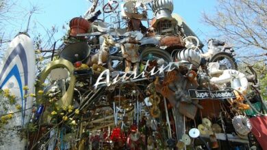 The Cathedral of Junk in Austin, Texas