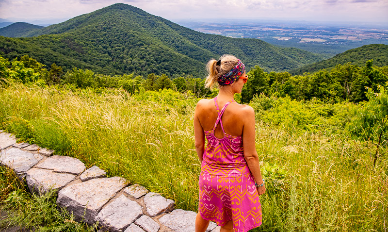 Die spektakuläre Skyline Drive im Shenandoah Nationalpark