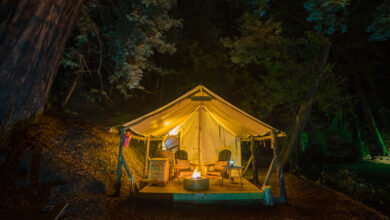 Glamping in Big Sur – Luxury in the Redwood Forest
