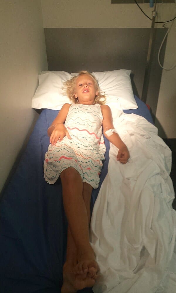 Moment der Dankbarkeit für den Royal Flying Doctors Service.