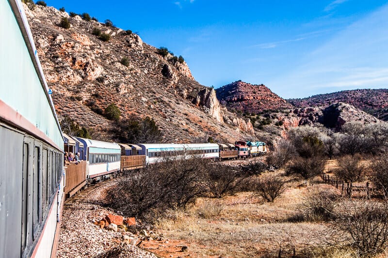 Ratgeber für eine Fahrt mit der beeindruckenden Verde Canyon Railroad, Arizona