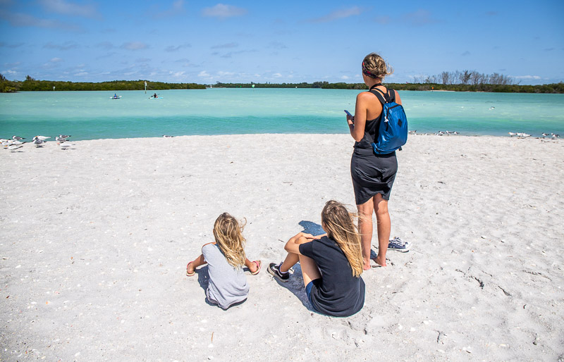 Verpassen Sie nicht den Stump Pass Beach State Park in Manasota Key, Florida.