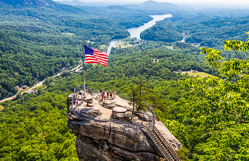Vollständiger Leitfaden für den Chimney Rock State Park