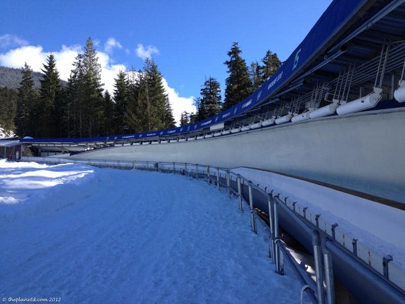 Whistler Bobsled-Abenteuer im Whistler Sliding Centre