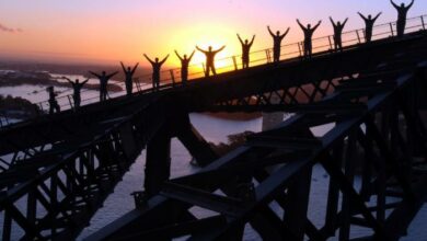 Sydney Harbour Bridge climb at Twilight