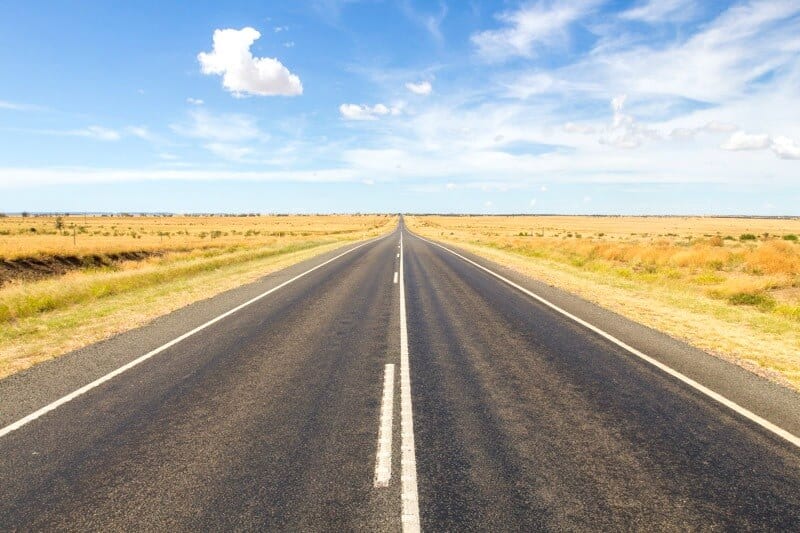 Zwei Wochen Reiseroute für eine Outback-Queensland-Straßenreise.