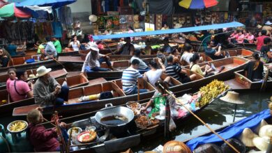 Floating Market in Bangkok