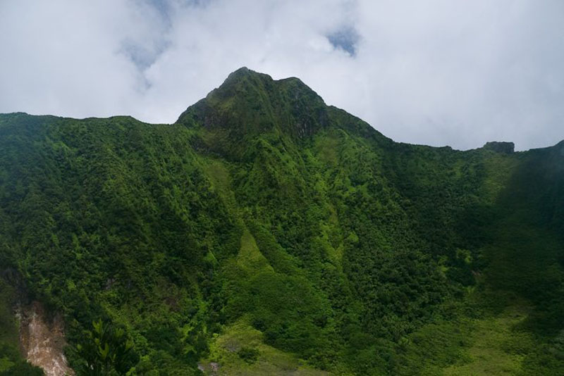 Bergwanderung zum Vulkan Mount Liamuiga auf St. Kitts